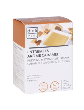 High-Protein Caramel Cream Dessert