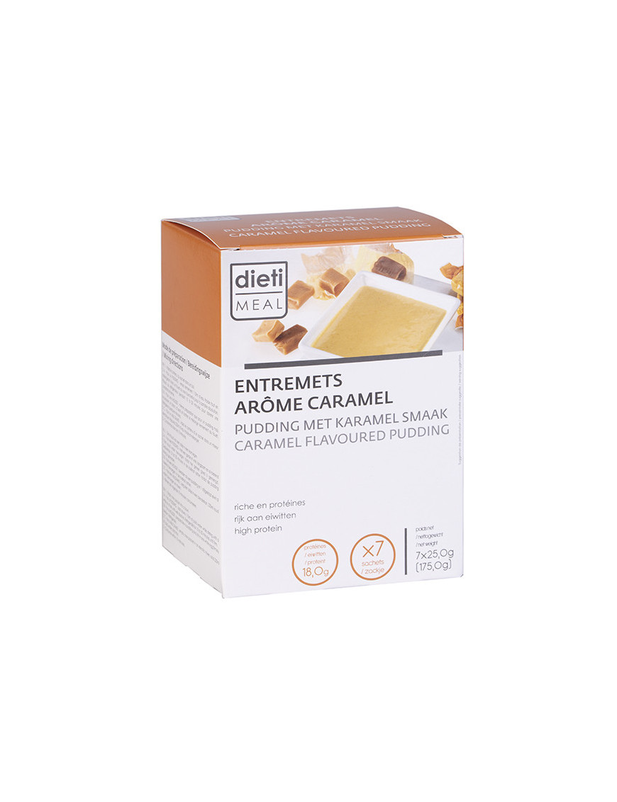 High-Protein Caramel Cream Dessert