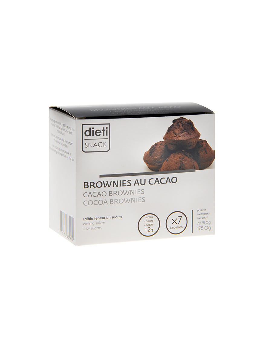 Cocoa Brownies Low Sugars