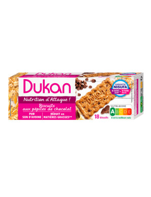 Dukan Chocolate Chips Oat Bran Biscuits