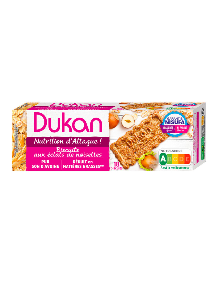 Dukan Oat Bran and Hazelnut Biscuits