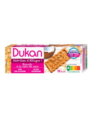 Dukan Oat Bran and Coconut Biscuits