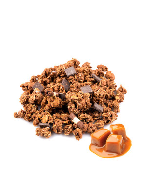 Chocolate Caramel Protein Granola