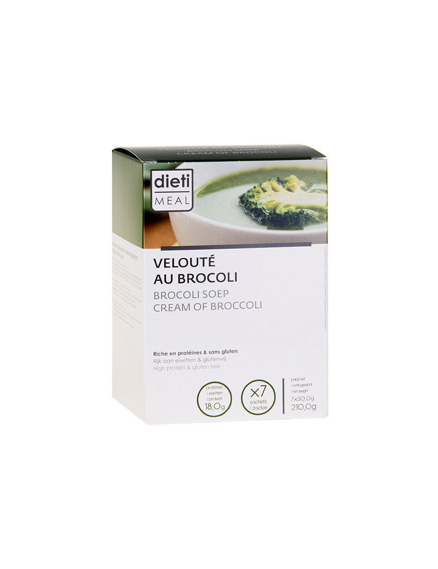 High Protein Cream of Broccoli Soup 