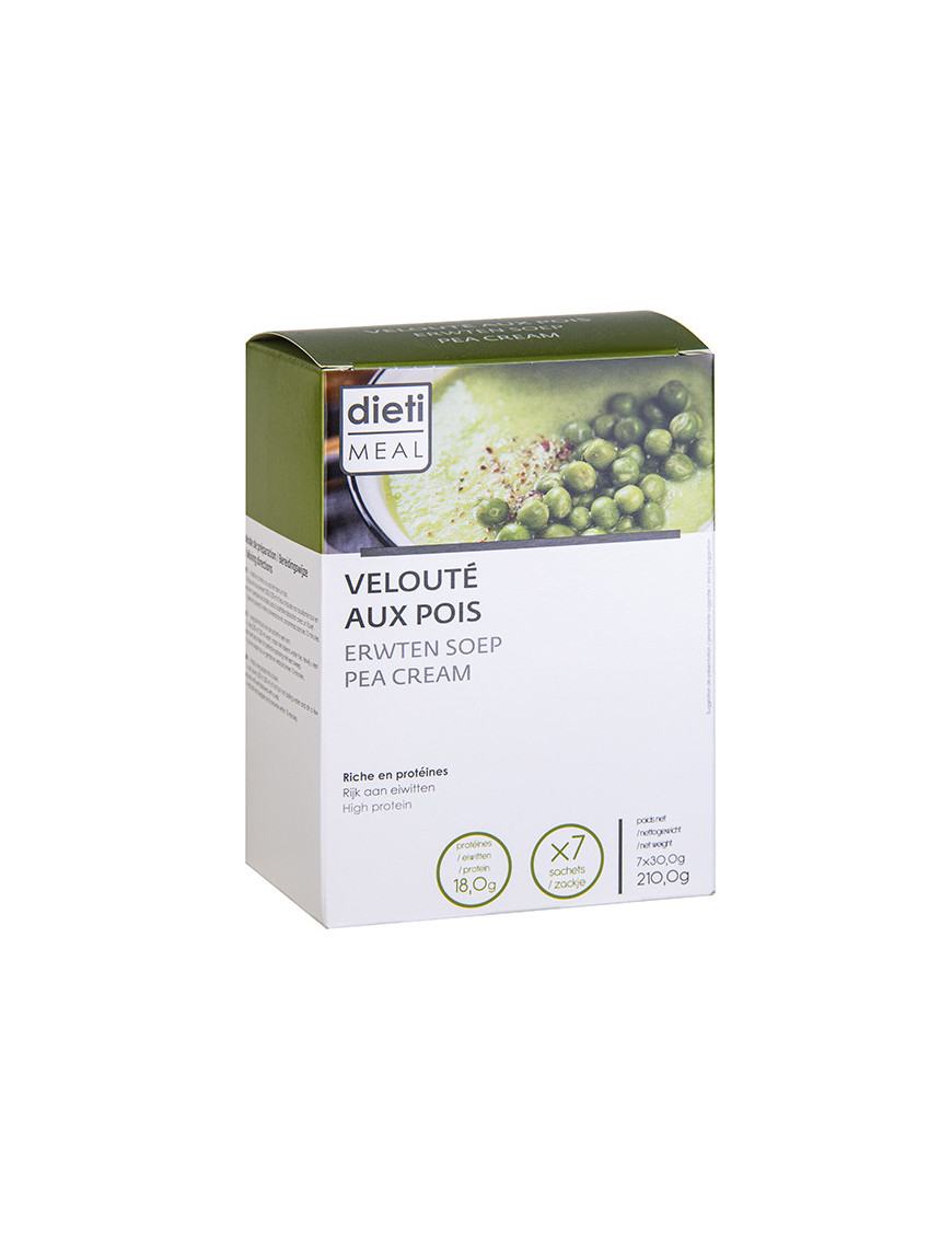 Keto Cream of Pea Soup - High Protein