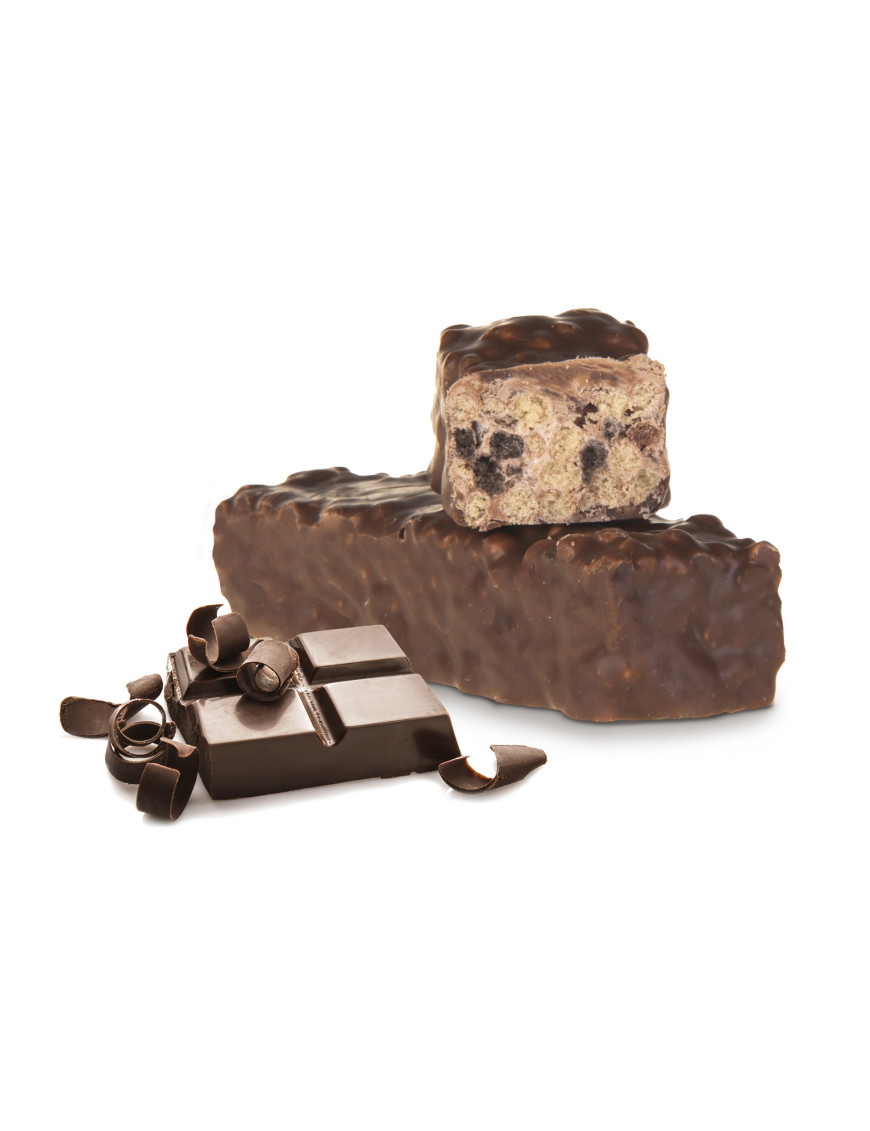 Fluffy Chocolate Crisp Protein Bar