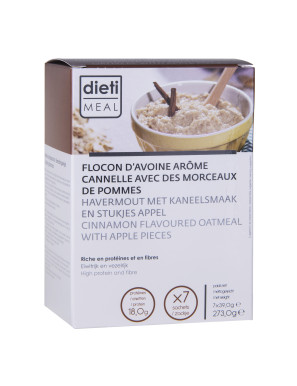 Apple Cinnamon Protein Oatmeal