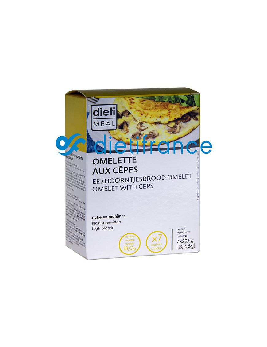 High-Protein Omelette Mix with Ceps