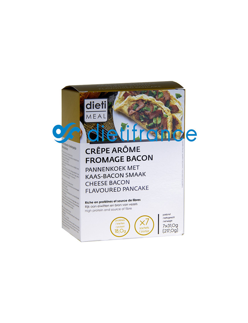 High Protein Bacon & Cheese Pancake