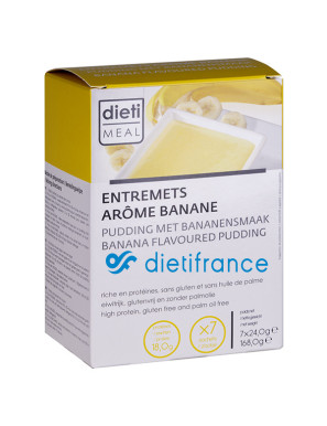 High Protein Banana Cream Dessert or Shake