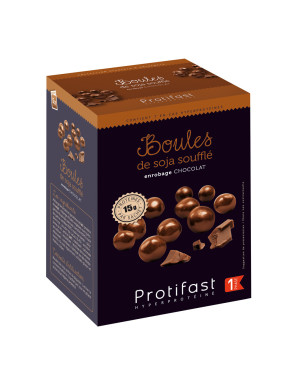  Chocolate Coated Soy Protein Puffs 
