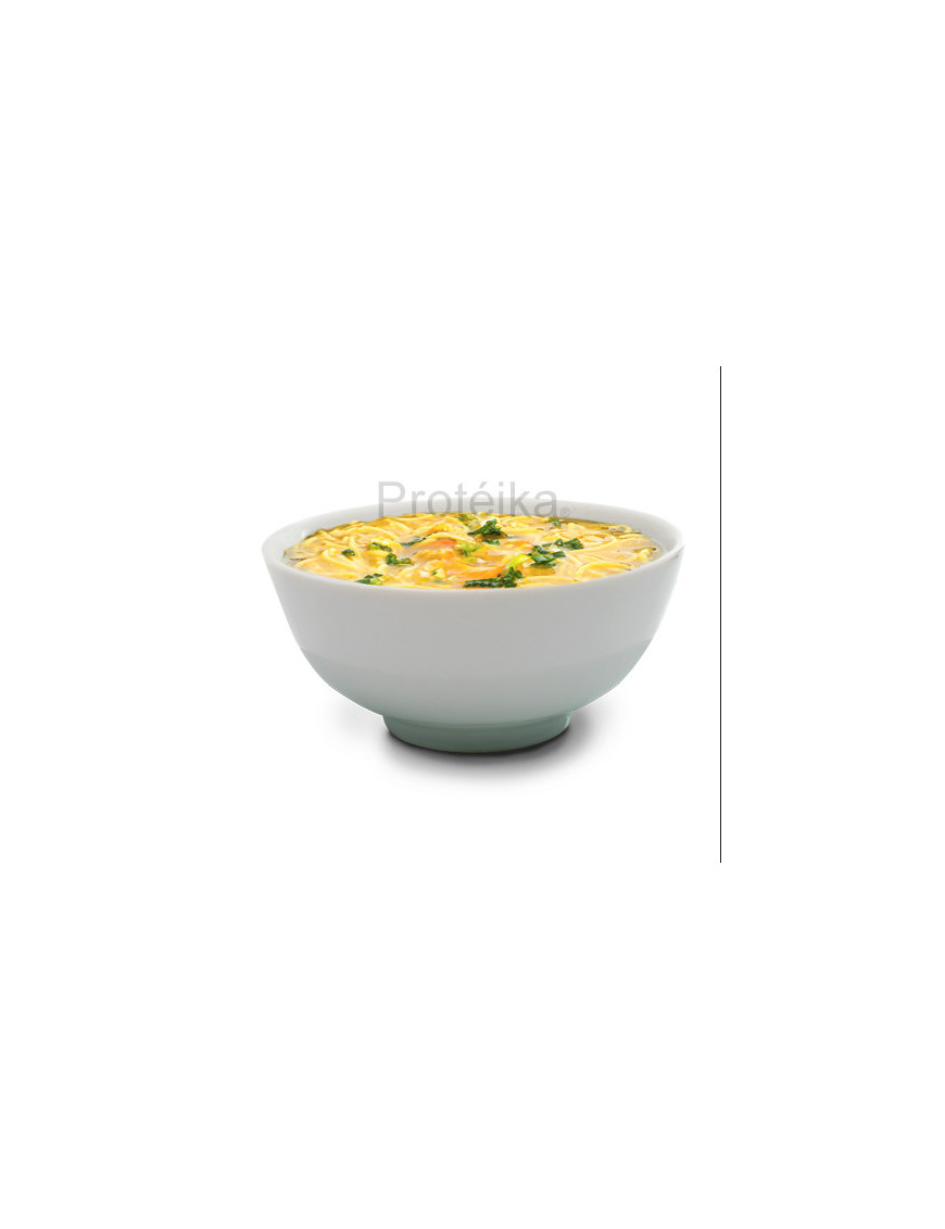 High Protein Chicken Noodle Soup