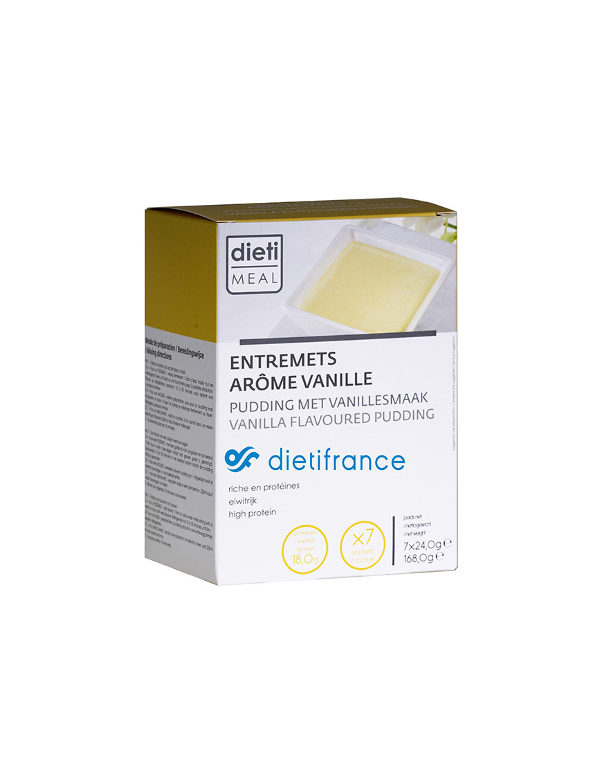High Protein Vanilla Cream Dessert