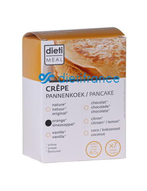 High Protein Orange Flavoured Pancake Mix - Low Carb - 98 Calories