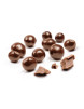 Chocolate Flavoured Coated Soy Protein Puffs by Protifast