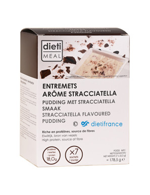 High Protein Stracciatella Flavoured Pudding