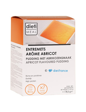High Protein Apricot Cream Dessert