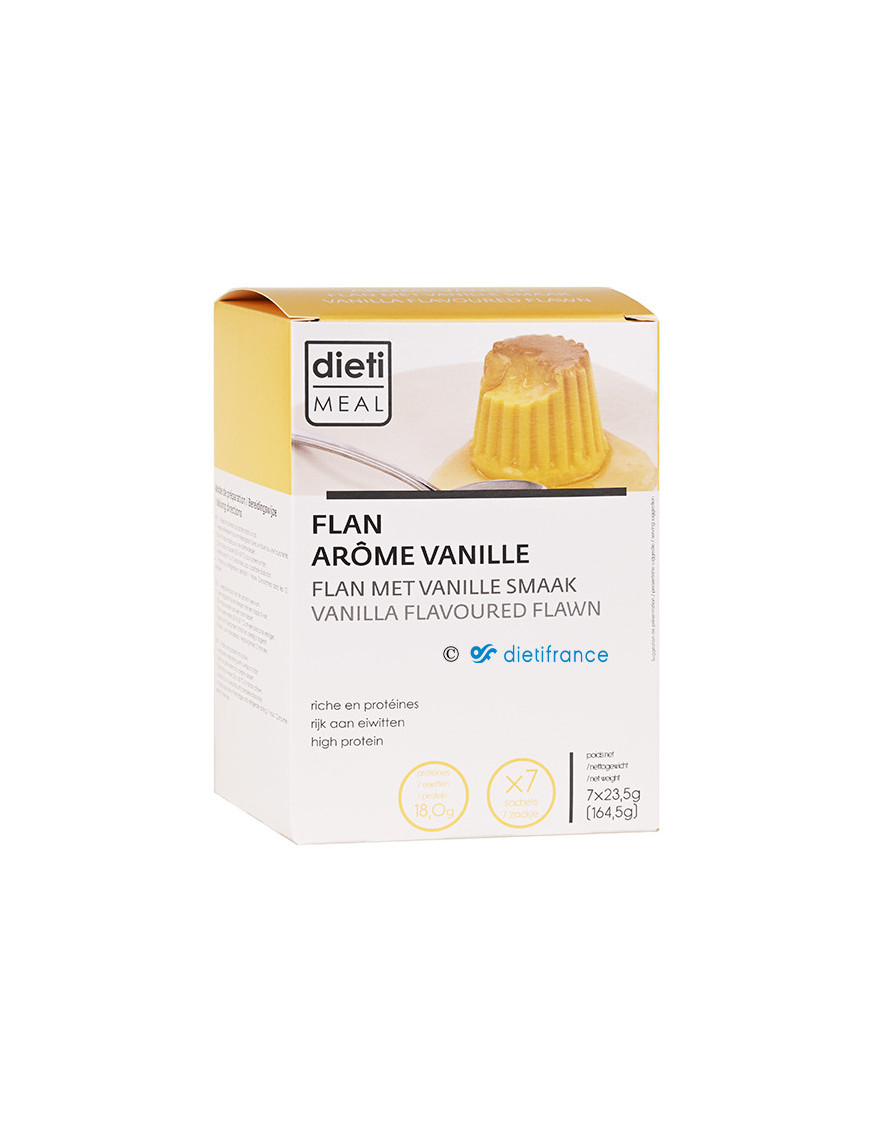 Dietimeal Vanilla Protein Flan