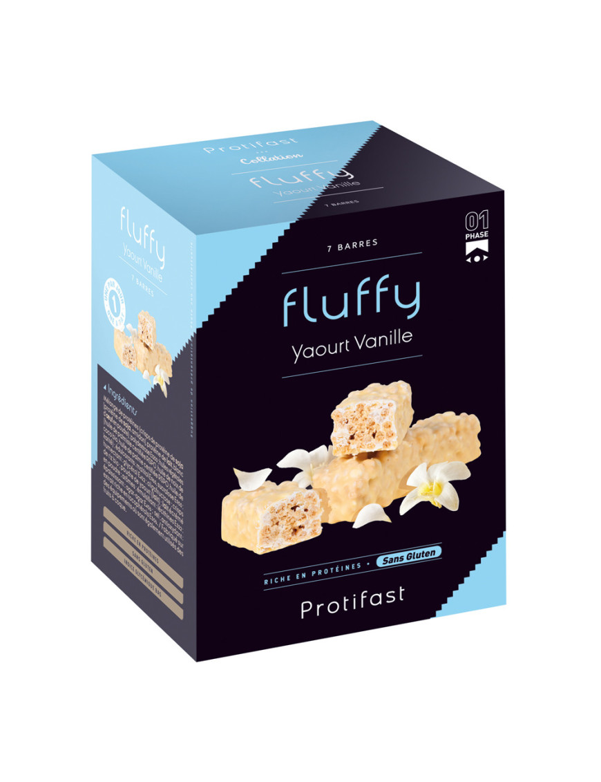 High Protein Fluffy Vanilla Crisp Bar