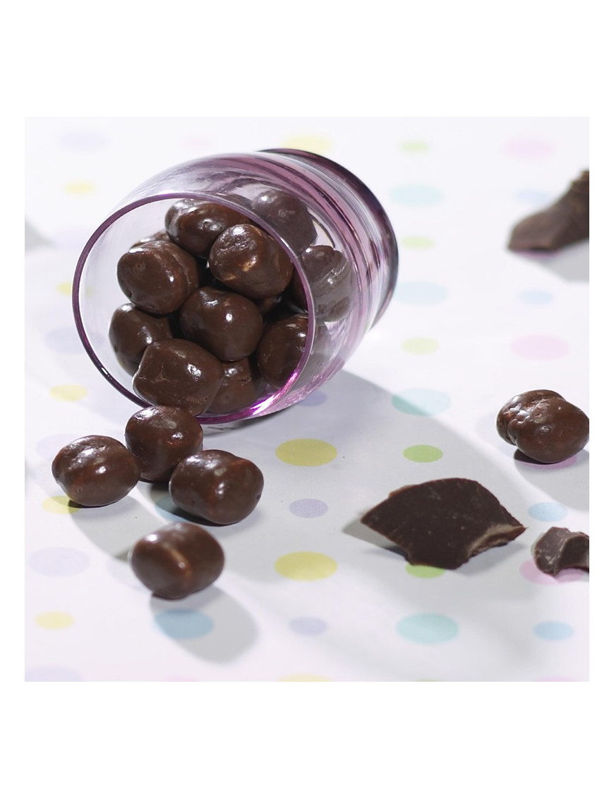 Chocolate Coated Protein Soy Puffs