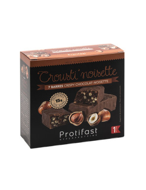 Barre crispy chocolat noisette