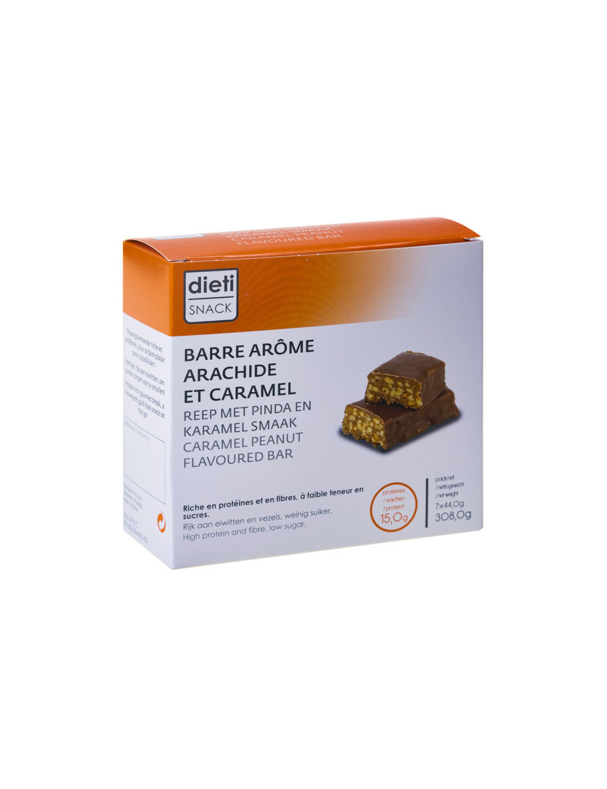 Caramel Peanut Protein Bar 