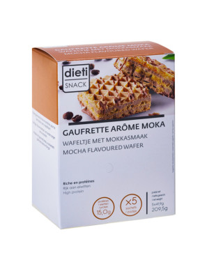 Mocha Flavoured Protein Wafer Squares