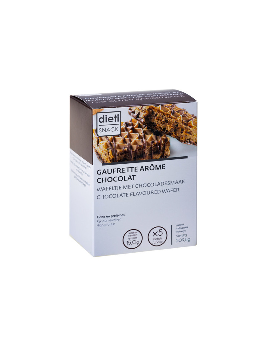 High Protein Chocolate Wafer Squares
