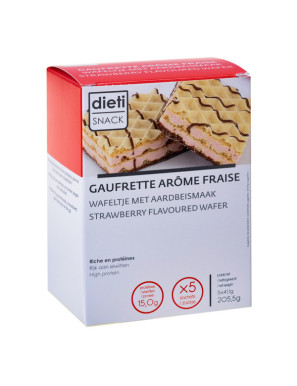  Strawberry Protein Wafer
