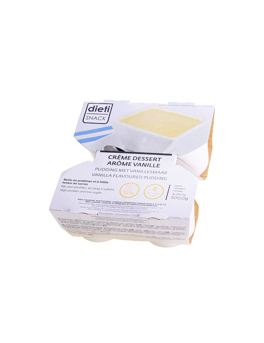 Vanilla protein Pudding ready-to-eat