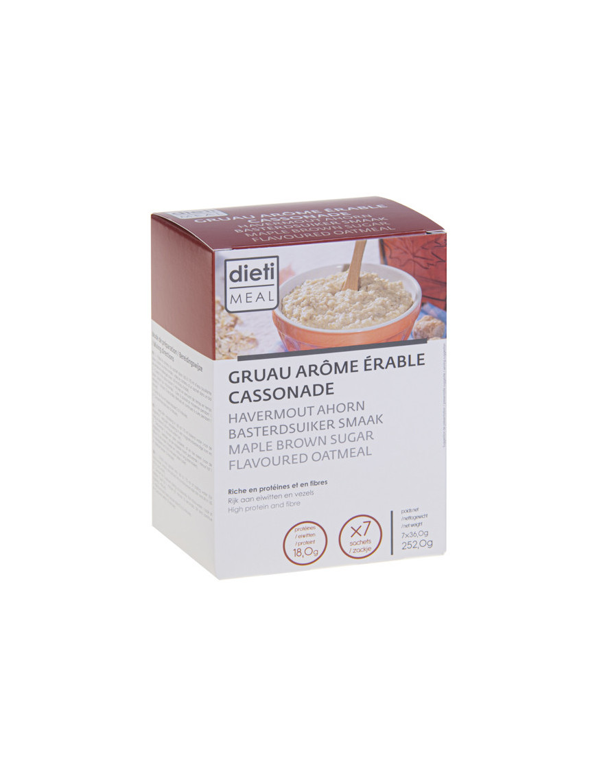 Maple Brown Sugar Protein Oatmeal
